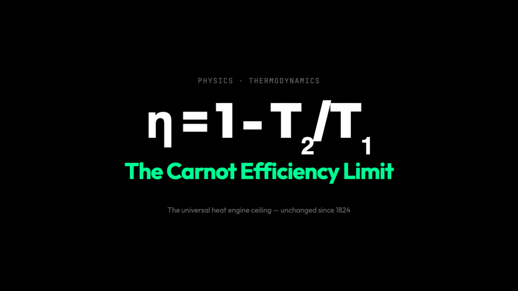Why the Most Efficient Heat Engine in the World Can’t Actually Exist