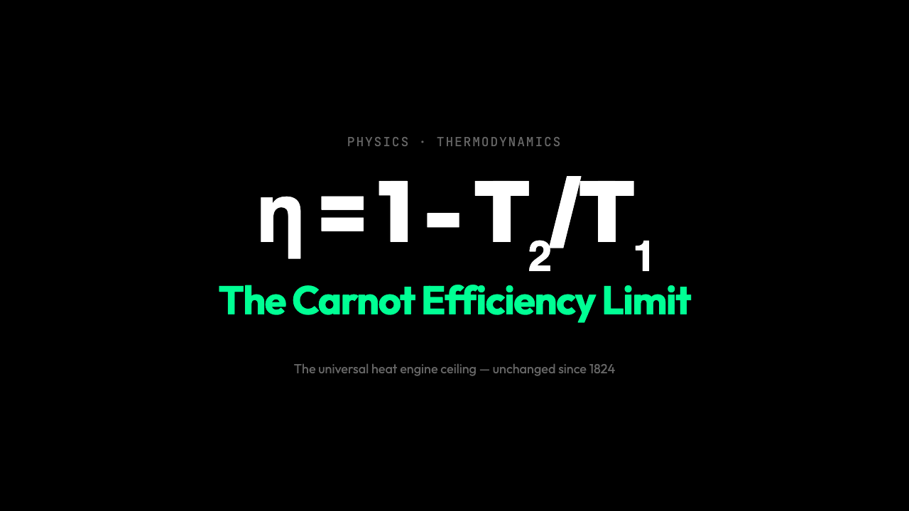 Why the Most Efficient Heat Engine in the World Can’t Actually Exist