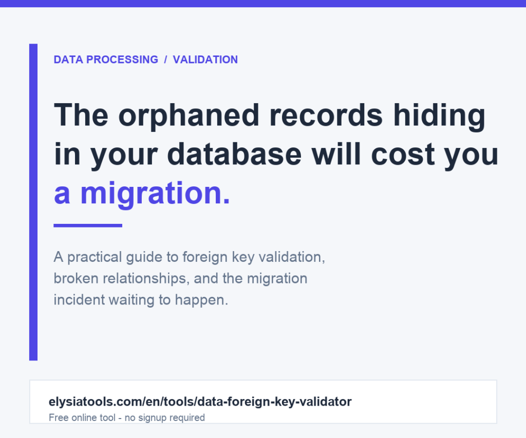 The orphaned records hiding in your database will cost you a migration