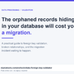 The orphaned records hiding in your database will cost you a migration