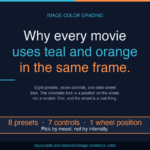 Why every movie uses teal and orange in the same frame