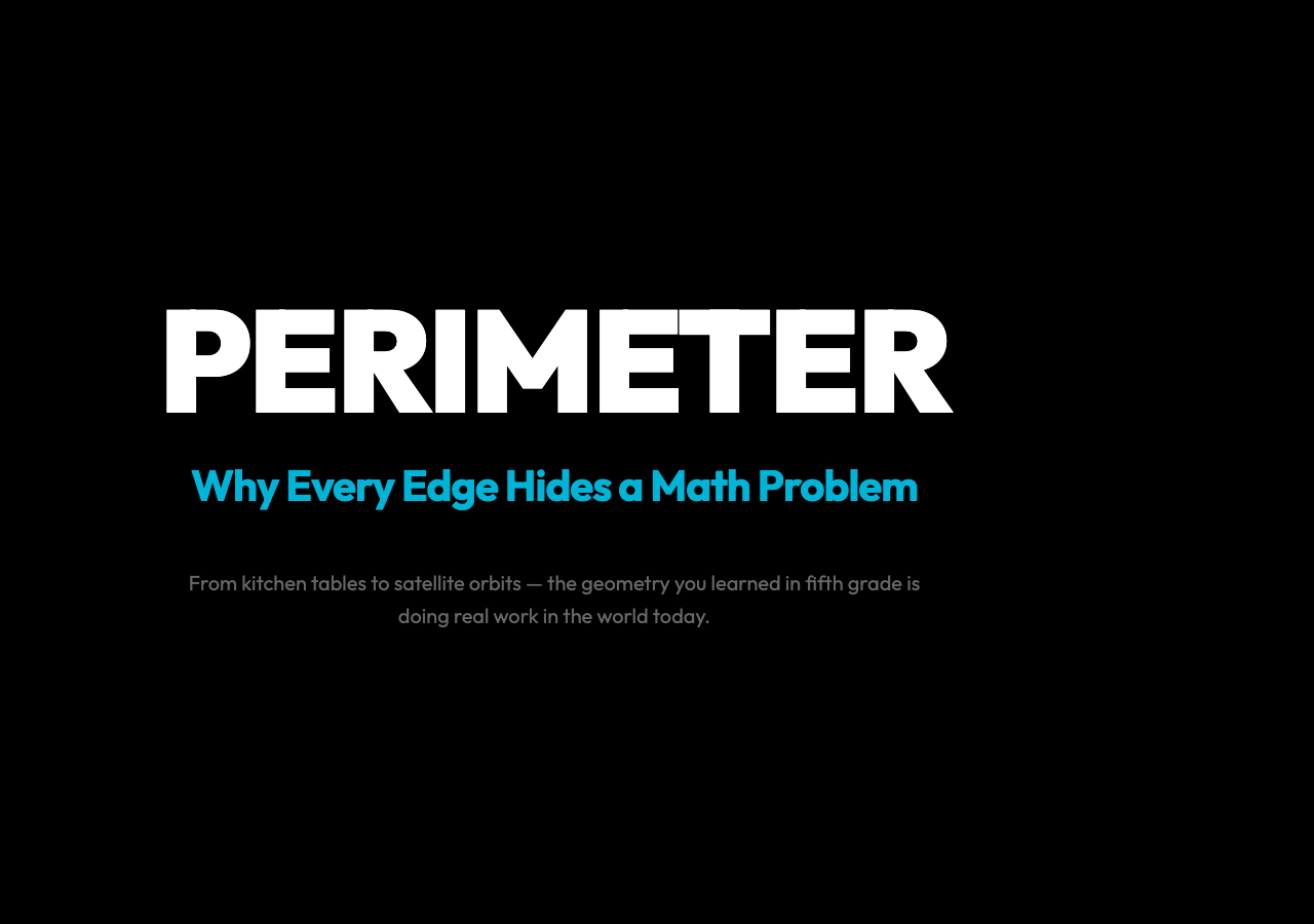 Why Every Fence, Frame, and Border Hides the Same Old Math Problem — Perimeter Calculator featured image