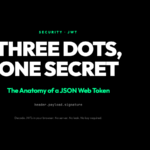 Three dots, one secret: the anatomy of a JSON Web Token. Decode in your browser with no server round-trip.