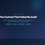 The Contrast That Failed the Audit