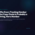 Tracking number validator cover image