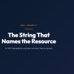 The String That Names the Resource: An AWS ARN Field Guide