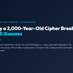Caesar Cipher: cover image showing the title and 25-shift keyspace concept on a dark gradient background.