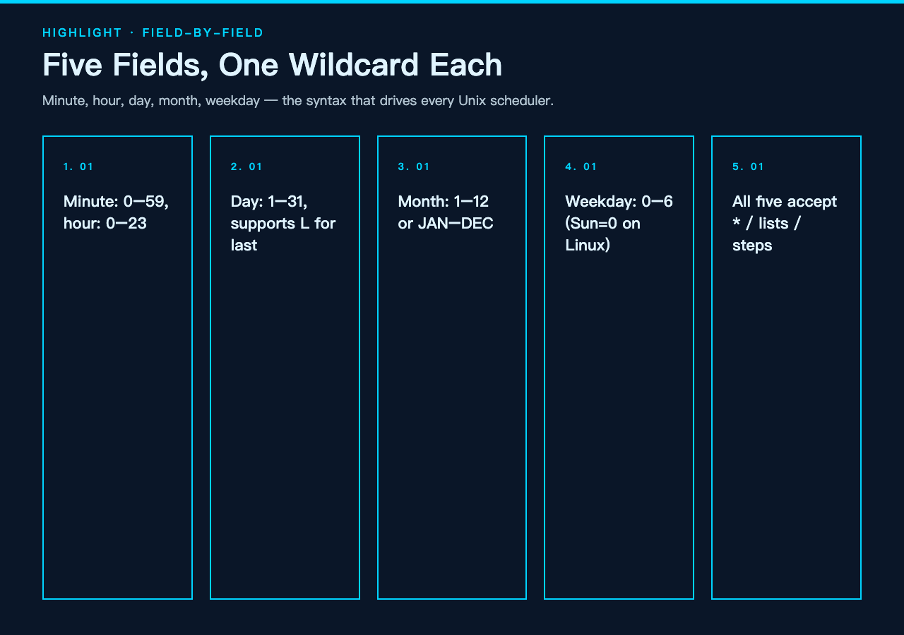 What the Five Fields Actually Mean