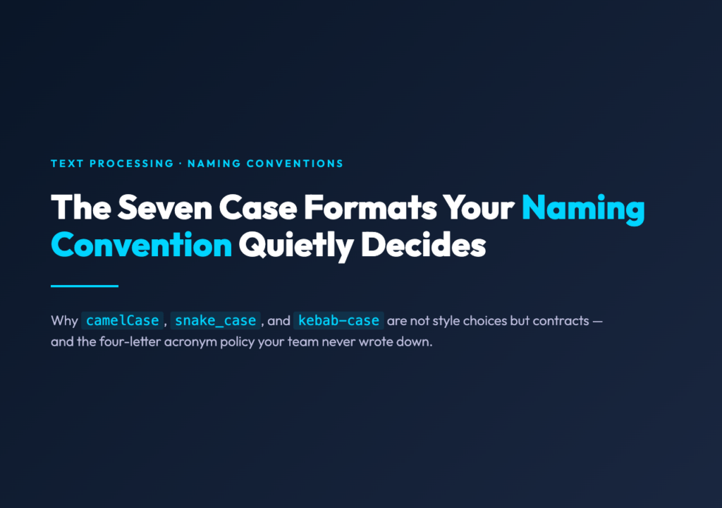 Cover image for case converter article