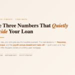 Amortization Schedule Three Numbers That Decide Your Loan cover