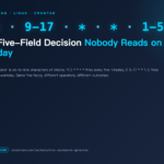 Cron expression generator: the five-field decision