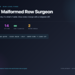 CSV Malformed Row Surgeon — 6 repair passes for damaged CSV files