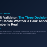 IBAN Validator cover - three decisions that decide whether a bank account number is real