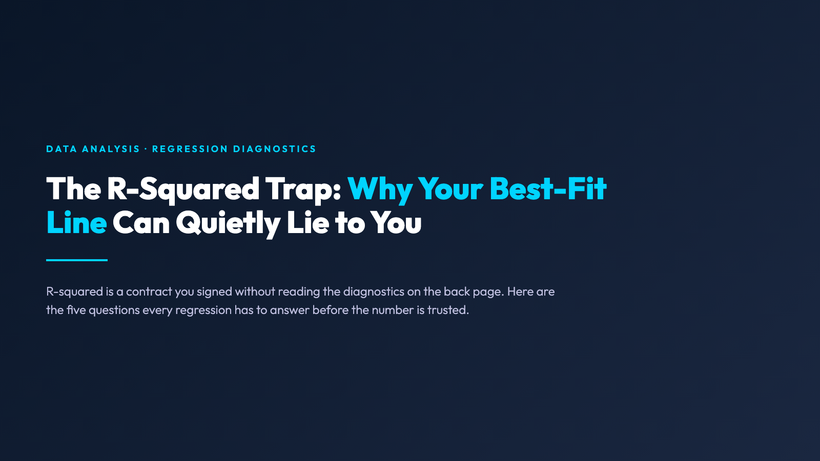 The R-Squared Trap article cover image