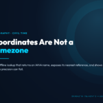 Coordinates are not a timezone: offline IANA timezone lookup poster