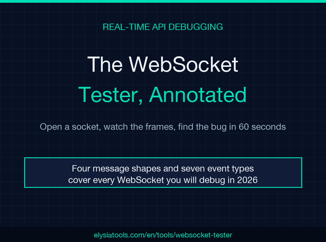 Connect to any WebSocket endpoint from your browser and inspect frames in real time